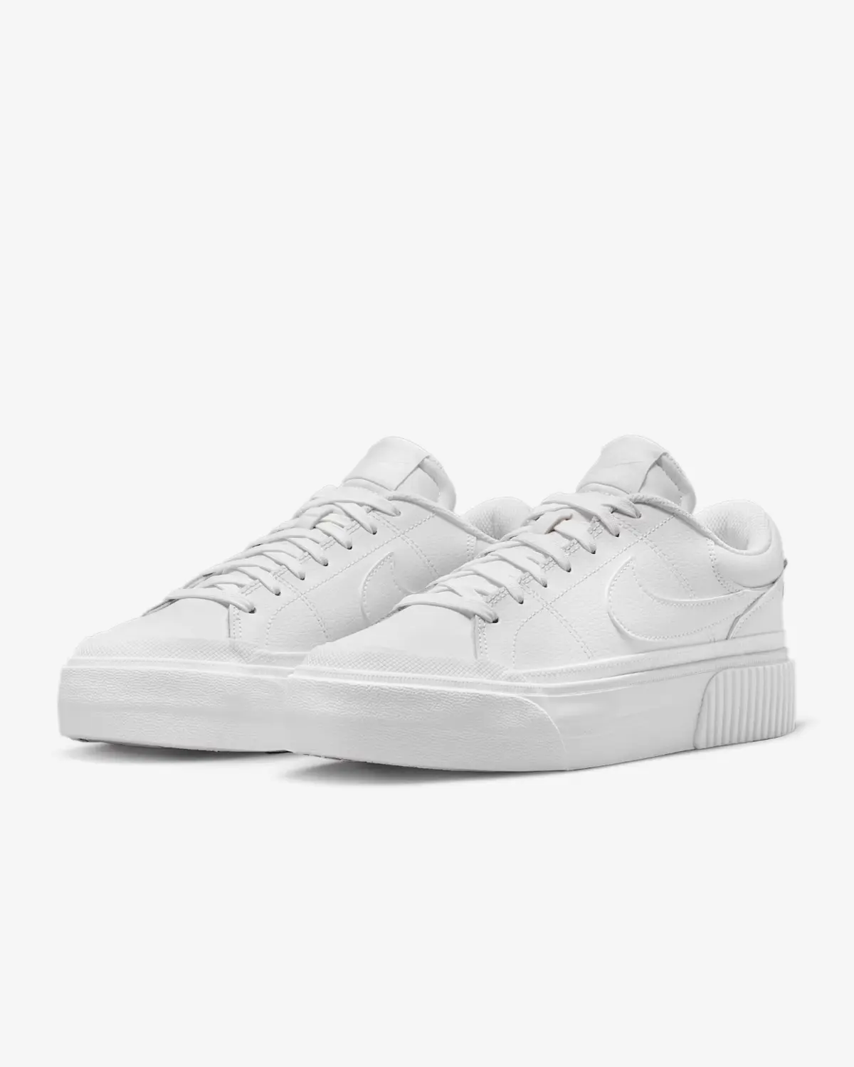 Nike Court Legacy Lift DM7590-101 Кроссовки женские белые платформенные