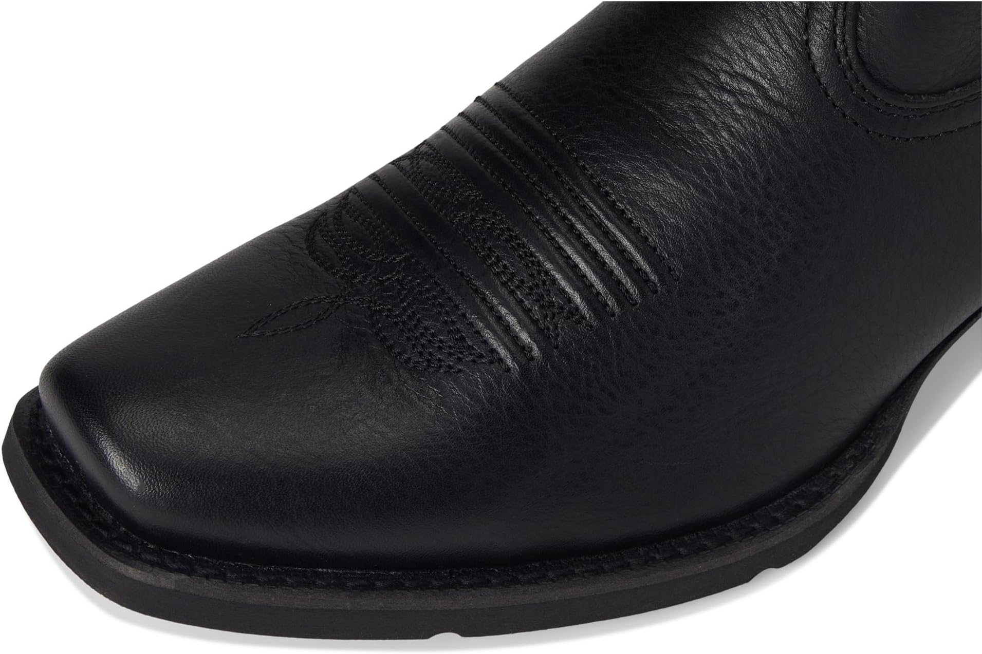 Ботинки Ariat Men's Sport Narrow Cutter Toe Cowboy Boot, Black Deertan — фото 2