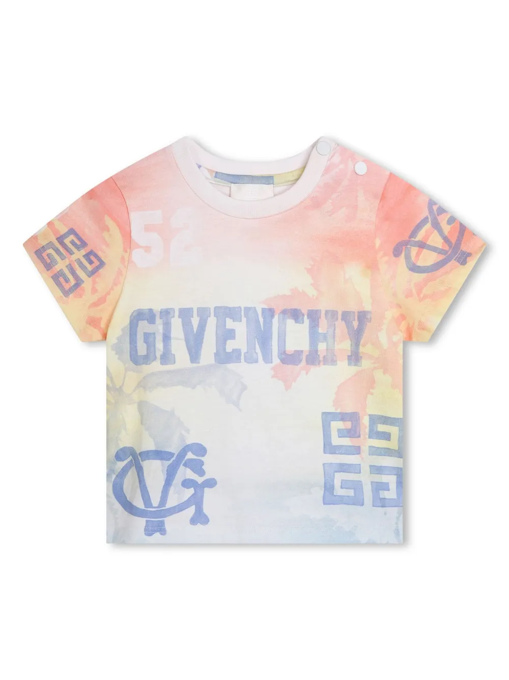 

Футболка с логотипом Givenchy Kids, синий