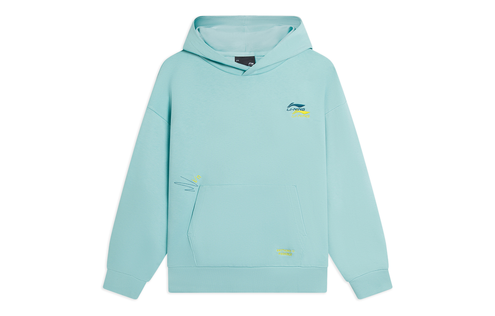 

Спортивная коллекция Life Толстовка унисекс Sea Foam Green B Lining, зеленый