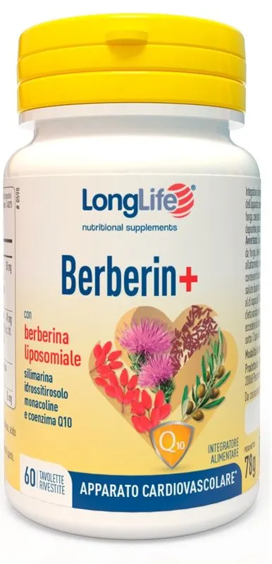 

Longlife Berberin+ 60Tav с коэнзимом Q Long Life