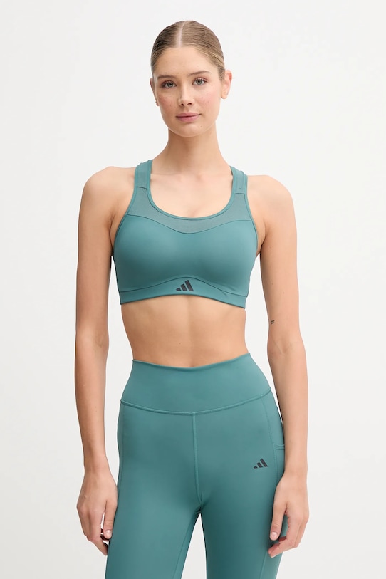 

Спортивный бюстгальтер POWER Adidas Performance, бирюзовый