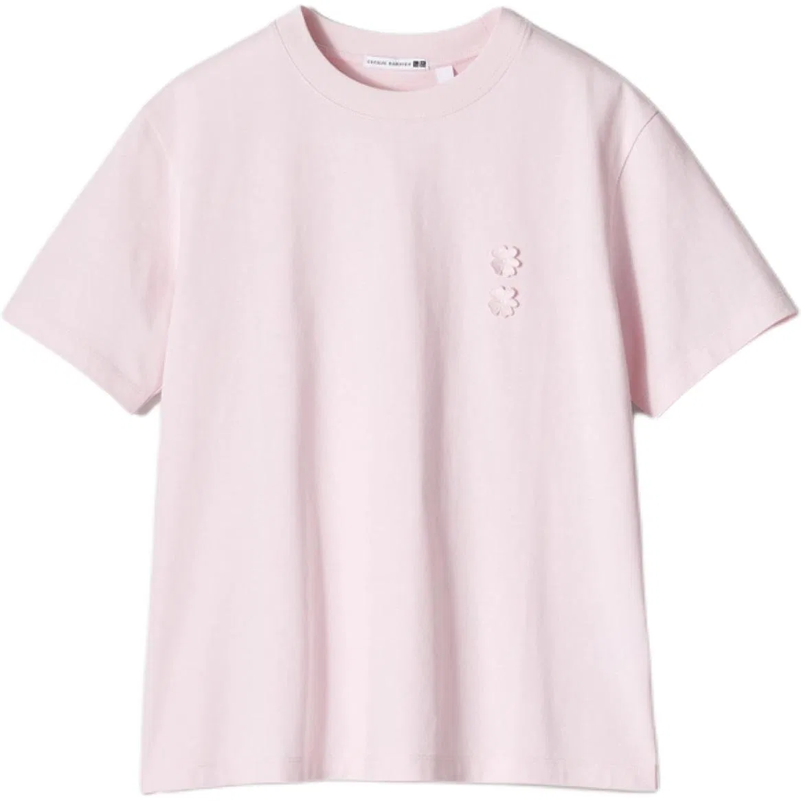 Футболка UNIQLO x Cecilie Bahnsen для женщин, пастельно-розовая