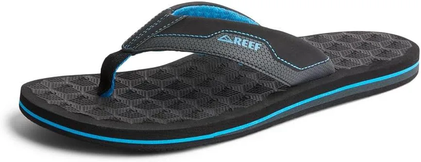 

Мужские пляжные шлепанцы REEF Ripper, черный/синий