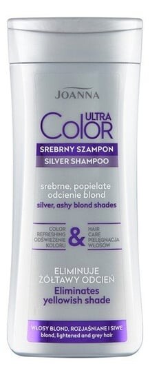 

Шампунь для волос Silver Ash Blonde Оттенки 200мл Joanna Ultra Color Silver