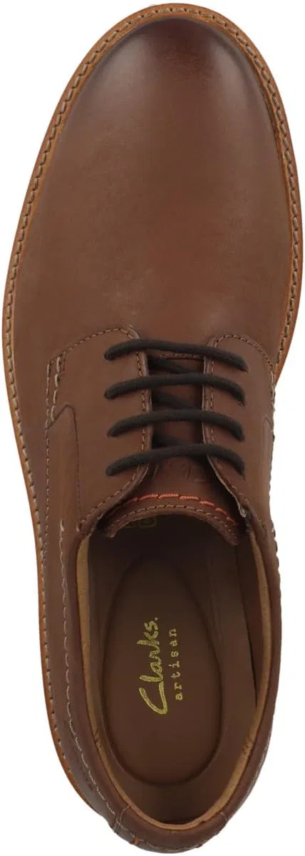 Кроссовки Clarks Herren Atticus Ltlace Oxford, Black — фото 3
