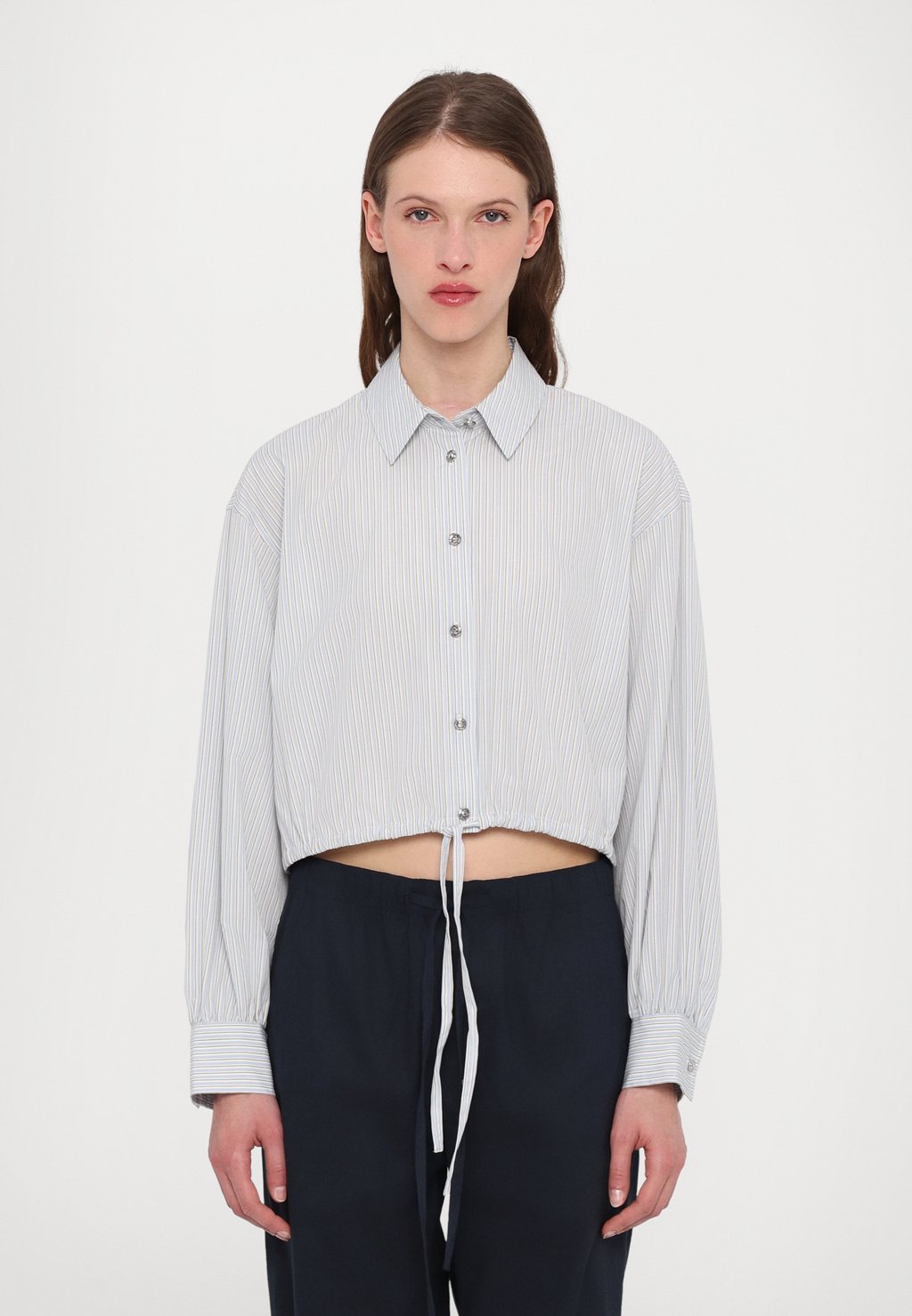 

Блузка на пуговицах GEORGIE rag & bone, светло-голубой