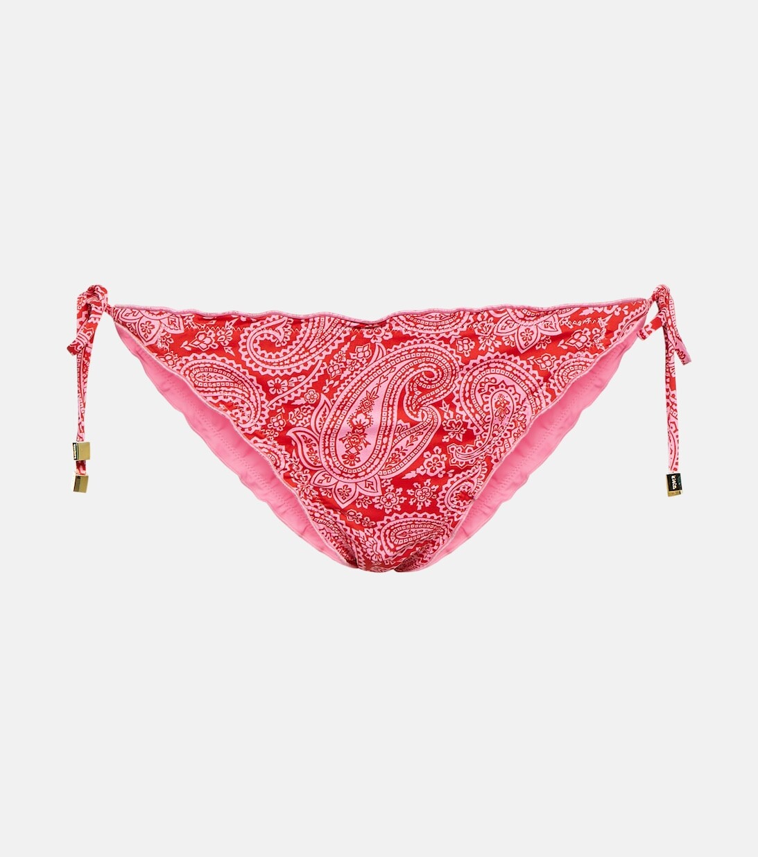 

Плавки бикини Tangier с двусторонними оборками и треугольными чашечками HEIDI KLEIN, красный
