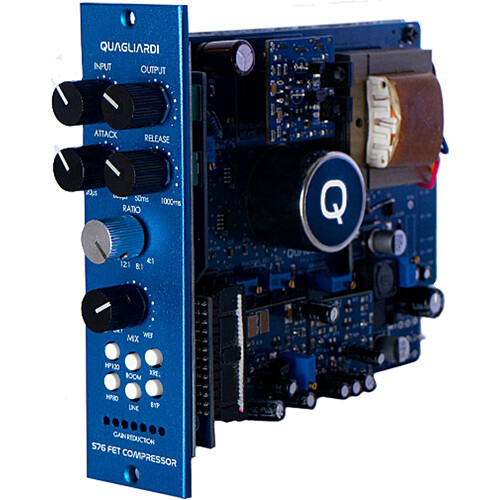 

Динамический процессор QUAGLIARDI PRO AUDIO 576 FET Compressor 500 Series Module