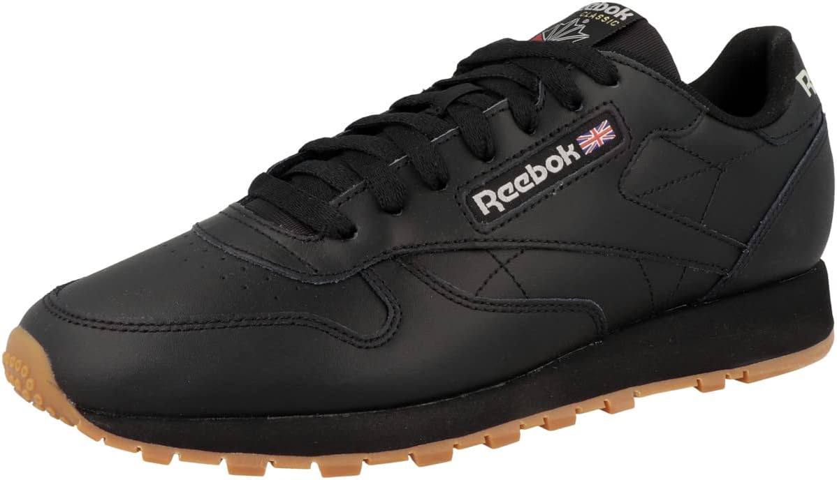 Кроссовки Reebok Classic Leather для мужчин LUX54, черный — фото 4