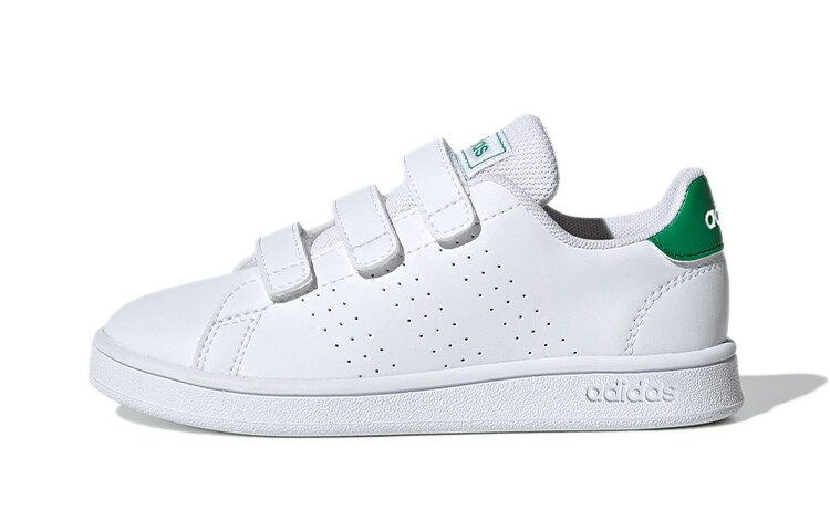 

Детские кроссовки для скейтбординга ADVANTAGE PS Low-top белые/зеленые Adidas Neo