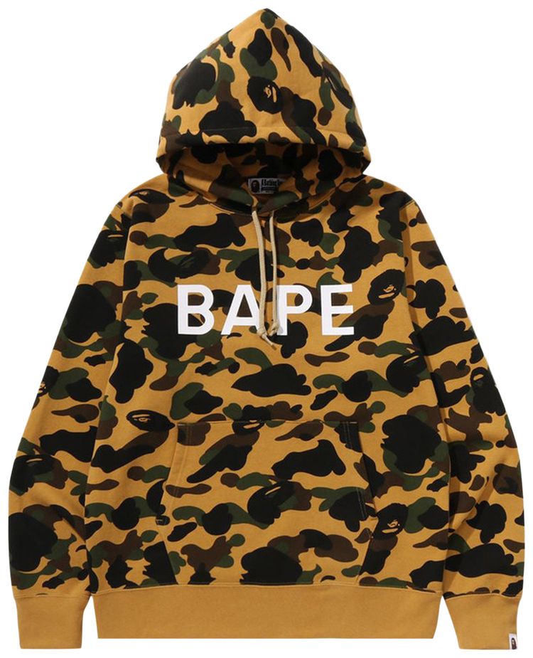 

Худи BAPE 1st Camo Pullover Hoodie, желтый