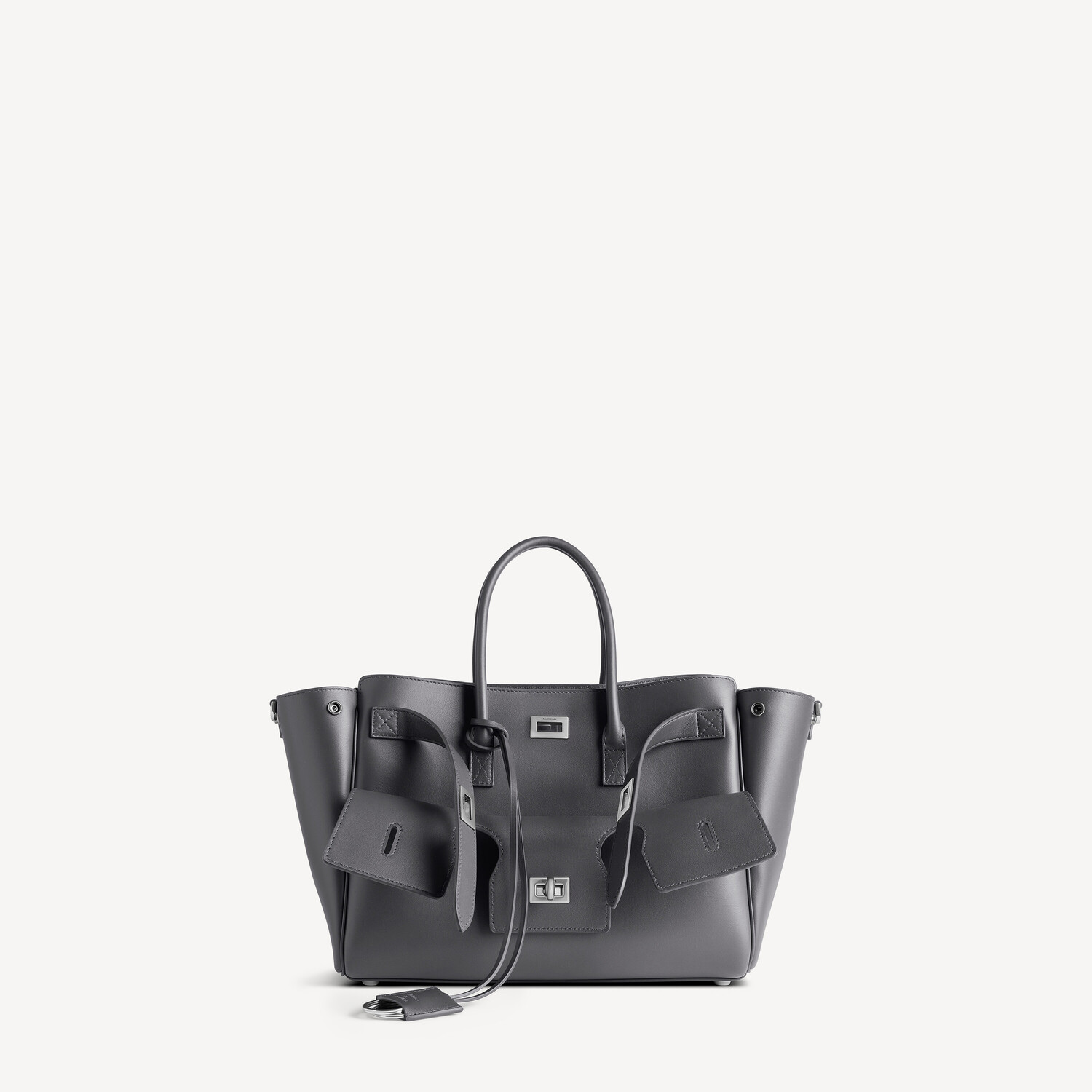 

Женская сумка bel air carry all small серая BALENCIAGA, серый