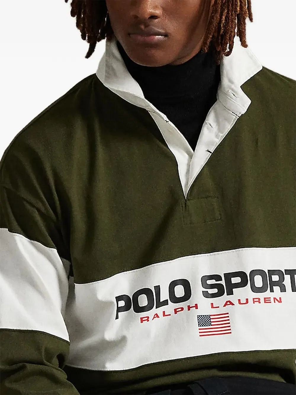 Толстовка Polo с логотипом Polo Sport Polo Ralph Lauren, зеленый — фото 3