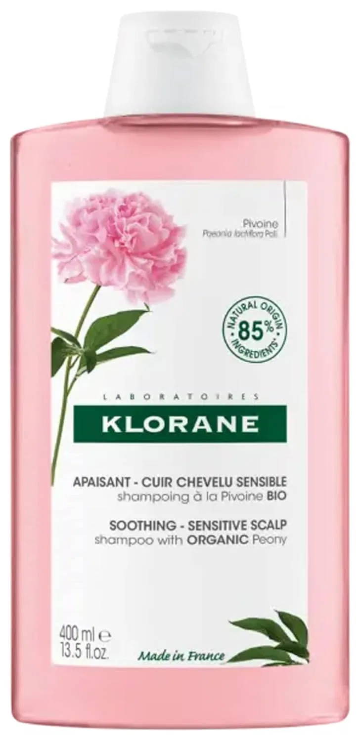 Успокаивающий шампунь с пионом KLORANE Pierre Fabre It. SpA, 400 мл Klorane