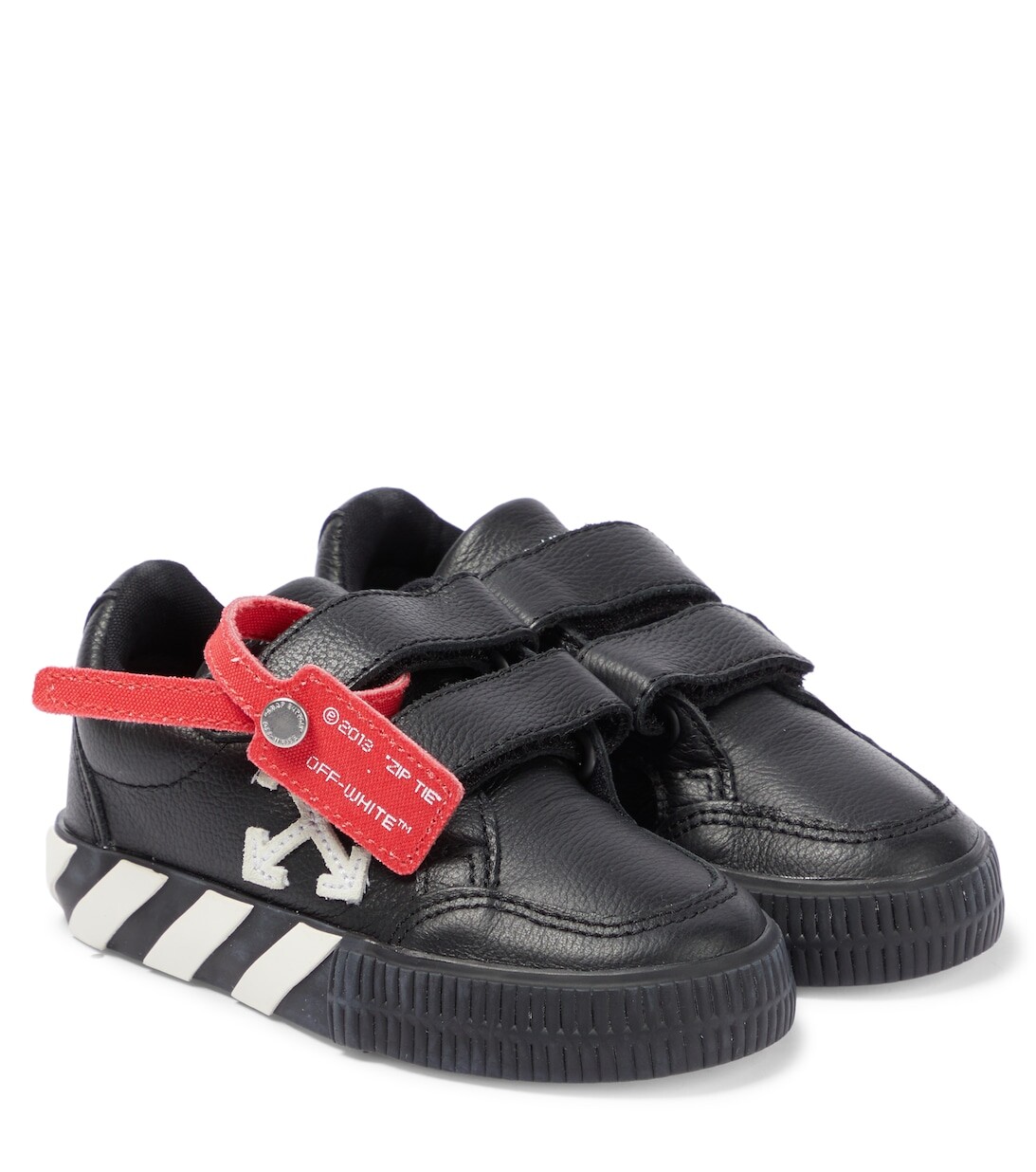 

Низкие кроссовки из вулканизированной кожи Off-White, белый