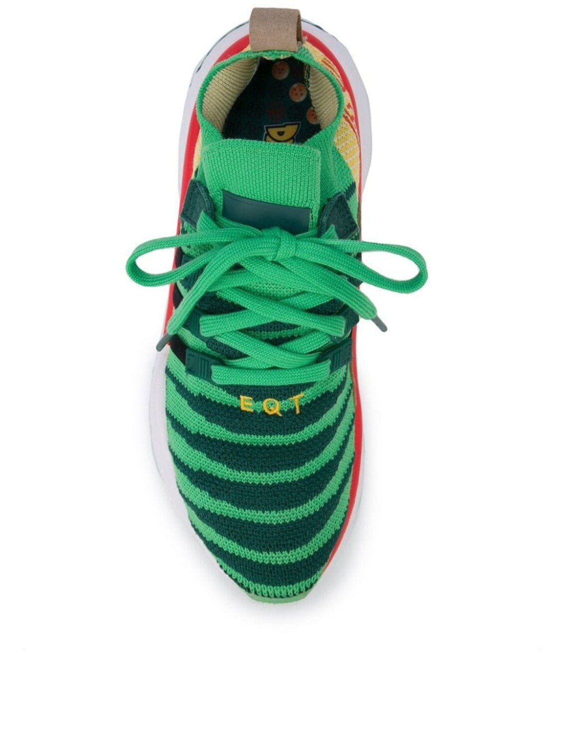 adidas кроссовки Dragonball Z EQT Support Mid ADV Primeknit, зеленый — фото 4