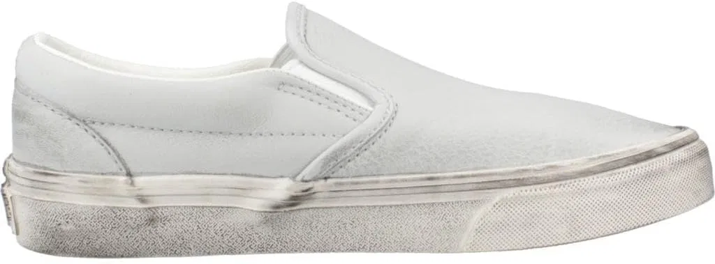 Кроссовки Vans Modell Classic Slip On Delica DWNBL, Gray — фото 4