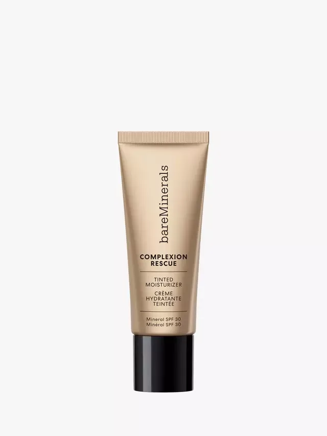 Крем для лица SPF BAREMINERALS Увлажняющий тонирующий COMPLEXION RESCUE, Natural Pecan