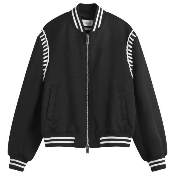 

Куртка-Бомбер Alexander Mcqueen, черный