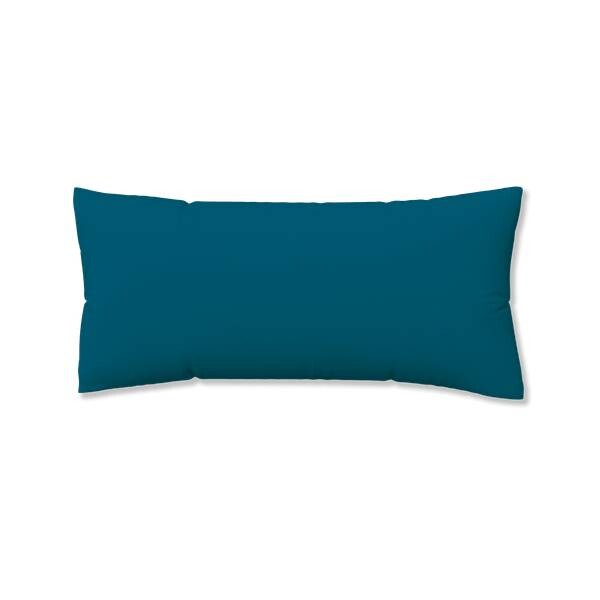 

Наволочка schlafgut Woven Satin, 40x3x80 см цвет petrol deep