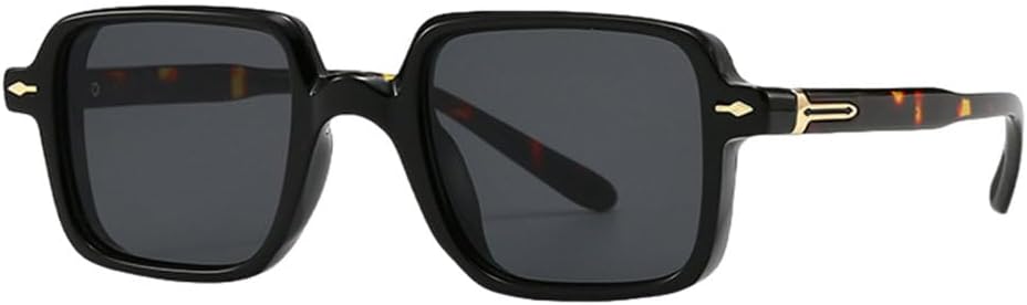 

Солнцезащитные очки MUTYNE в квадратной оправе для женщин, защита от УФ-излучения UV400, ретро-солнцезащитные очки для мужчин, черные, коричневые, зеленые, Black Leopard Frame