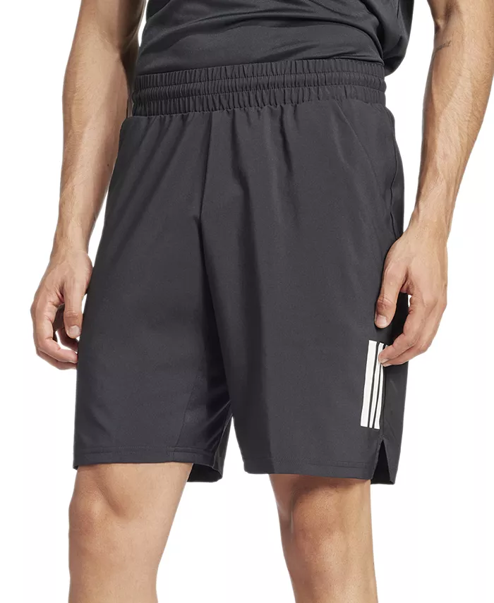 

Мужские шорты Club Tennis Climacool Three-Stripes 7" adidas, черный