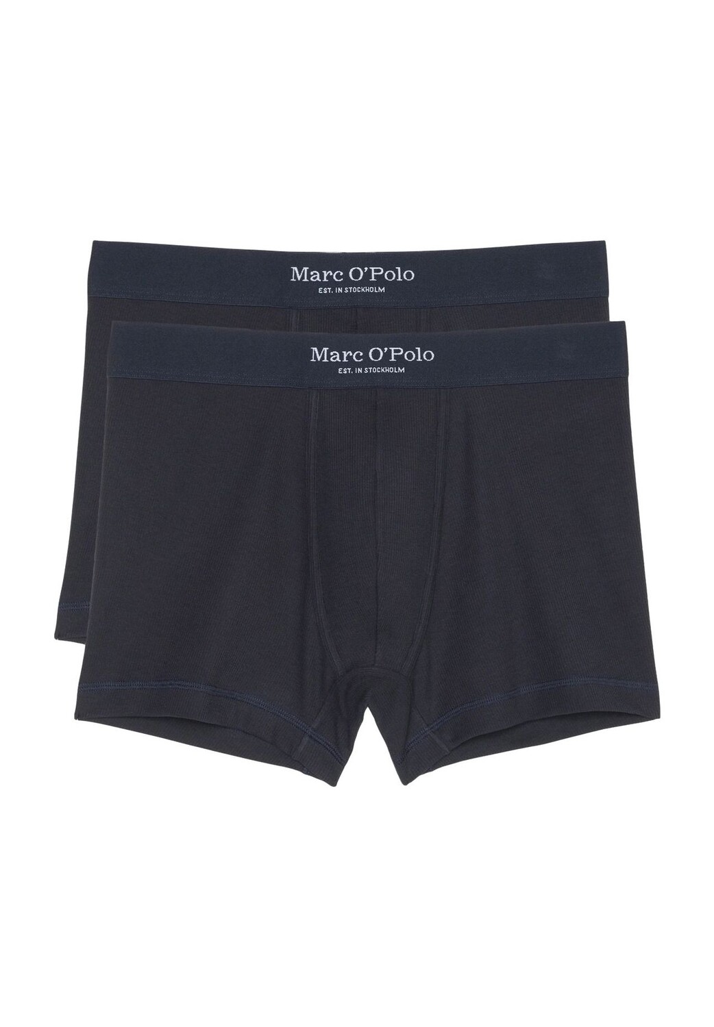 

Брюки в рубчик Iconic, 2 шт, эластичный пояс, для мужчин Marc O'Polo, темно-синий