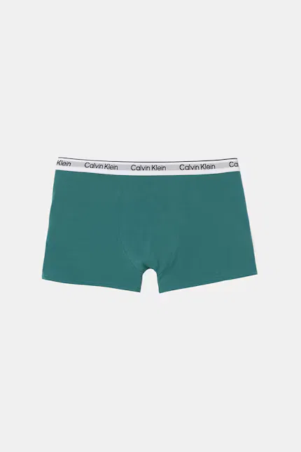 Боксеры детские хлопковые Calvin Klein Underwear, бирюзовый — фото 2