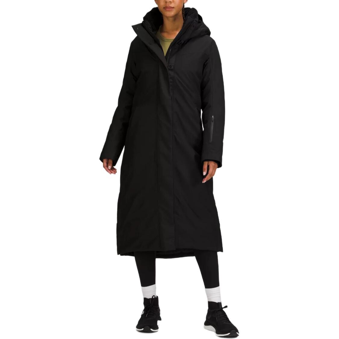 

Пальто Snow Warrior женские черный Lululemon