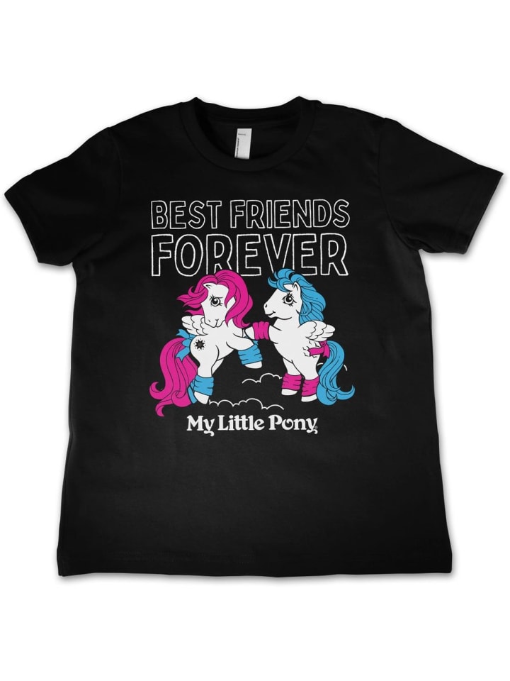 

Футболка My Little Pony Best Friends Forever Kids Tee черного цвета My Little Pony, Черный, Футболка My Little Pony Best Friends Forever Kids Tee черного цвета My Little Pony