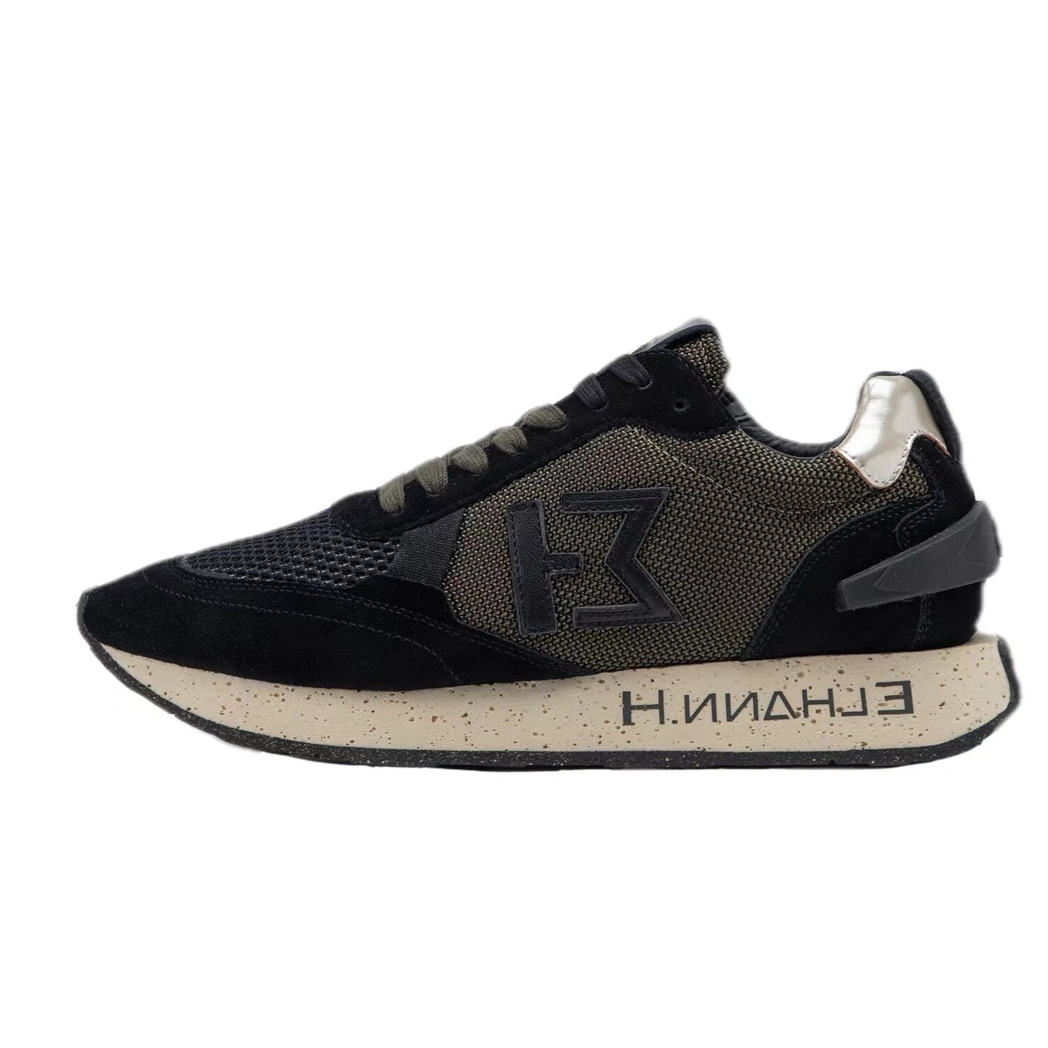 

Кроссовки мужские Lifestyle Shoes Men Low-Top Black Elhann.H