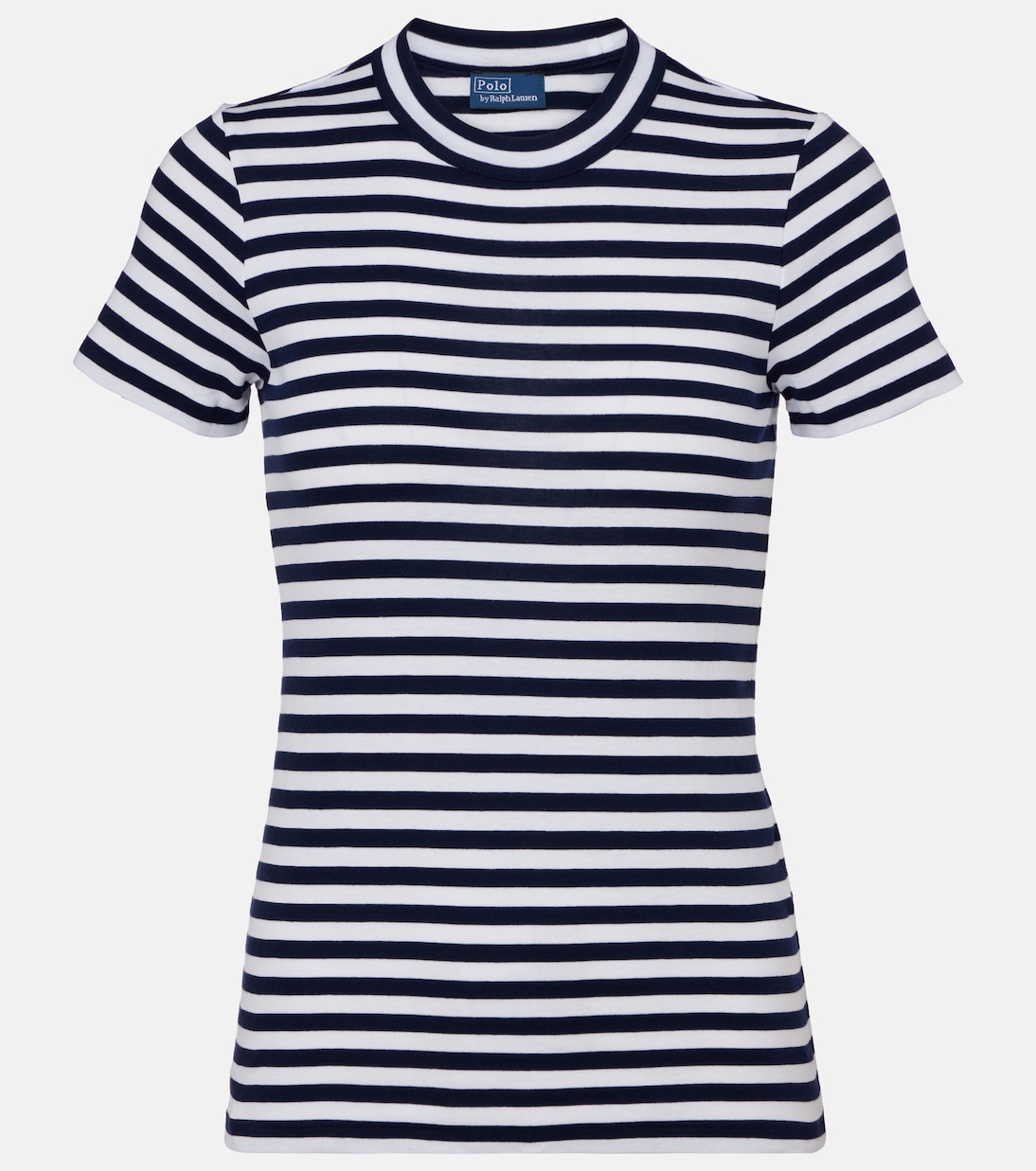 

Полосатая хлопковая футболка Polo Ralph Lauren, Cruise Navy/White