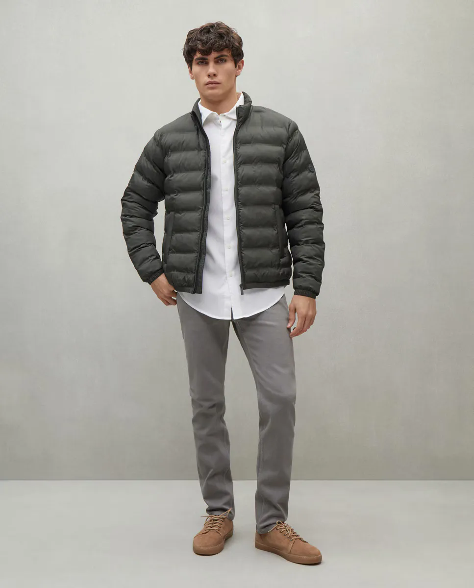 

Узкие эластичные мужские джинсы Easy Wear, светло-серый