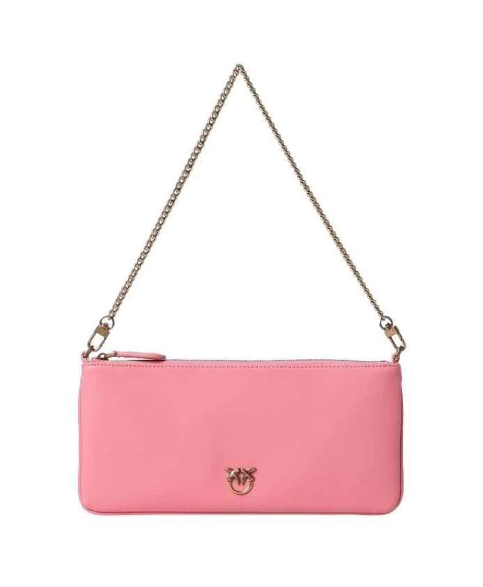 

Сумка через плечо с логотипом Love Birds Pinko, розовый