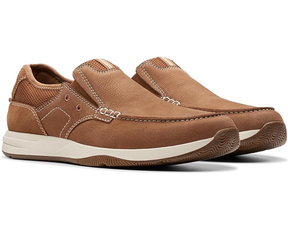 

Кроссовки Clarks Sailview Step, цвет Light Tan Nubuck