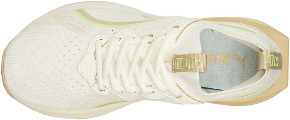 Женские тренировочные кроссовки PUMA Pwr Xx Nitro - черные, белые, желтый — фото 3