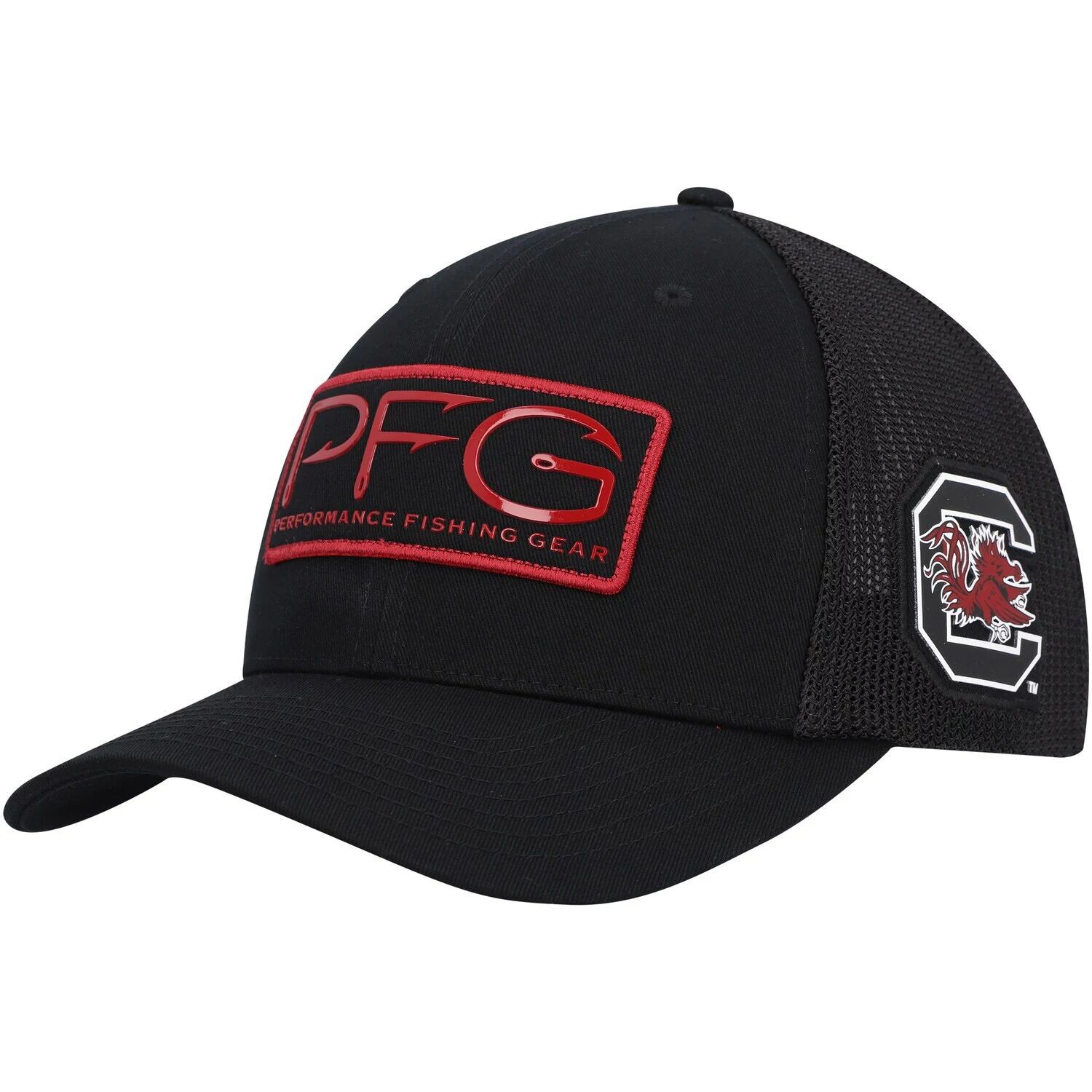 

Мужская шляпа Columbia Black South Carolina Gamecocks PFG Hooks Flex Hat