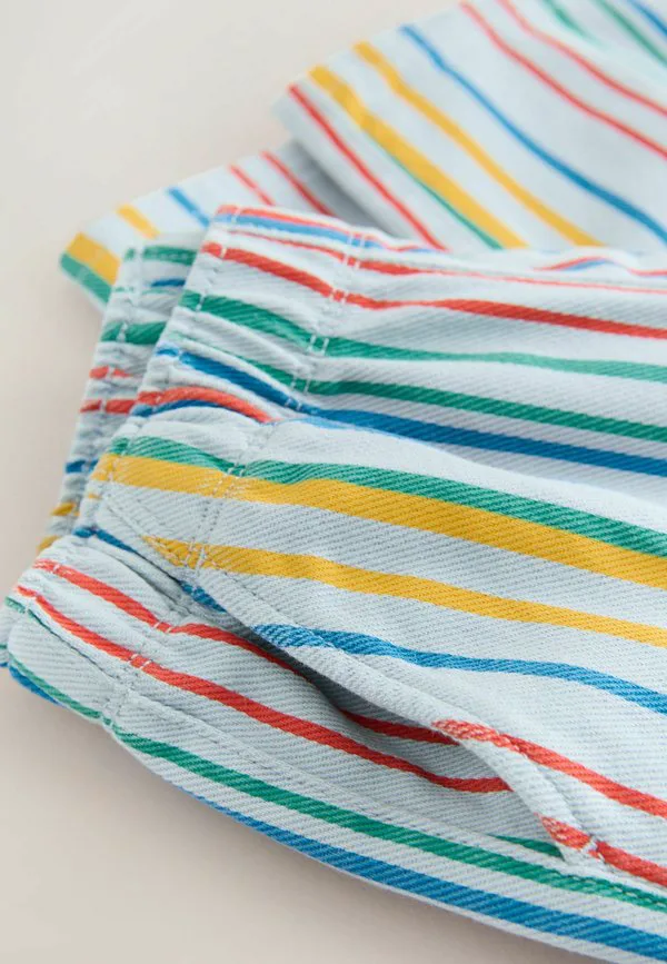 Широкие брюки прямого кроя, надеваются через голову. Next, New Multi Stripe — фото 2