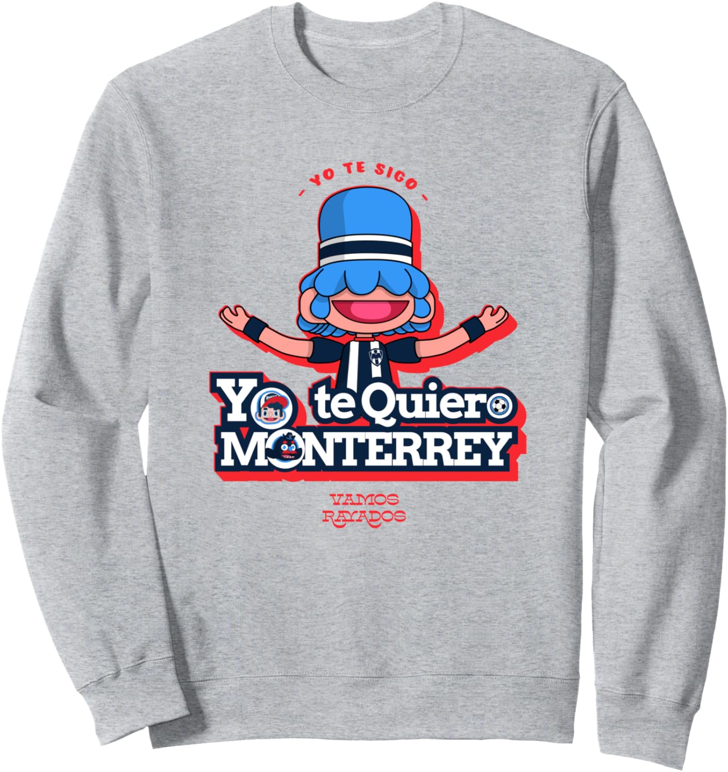 

Толстовка ограниченная коллекция Rayados de Monterrey, серый