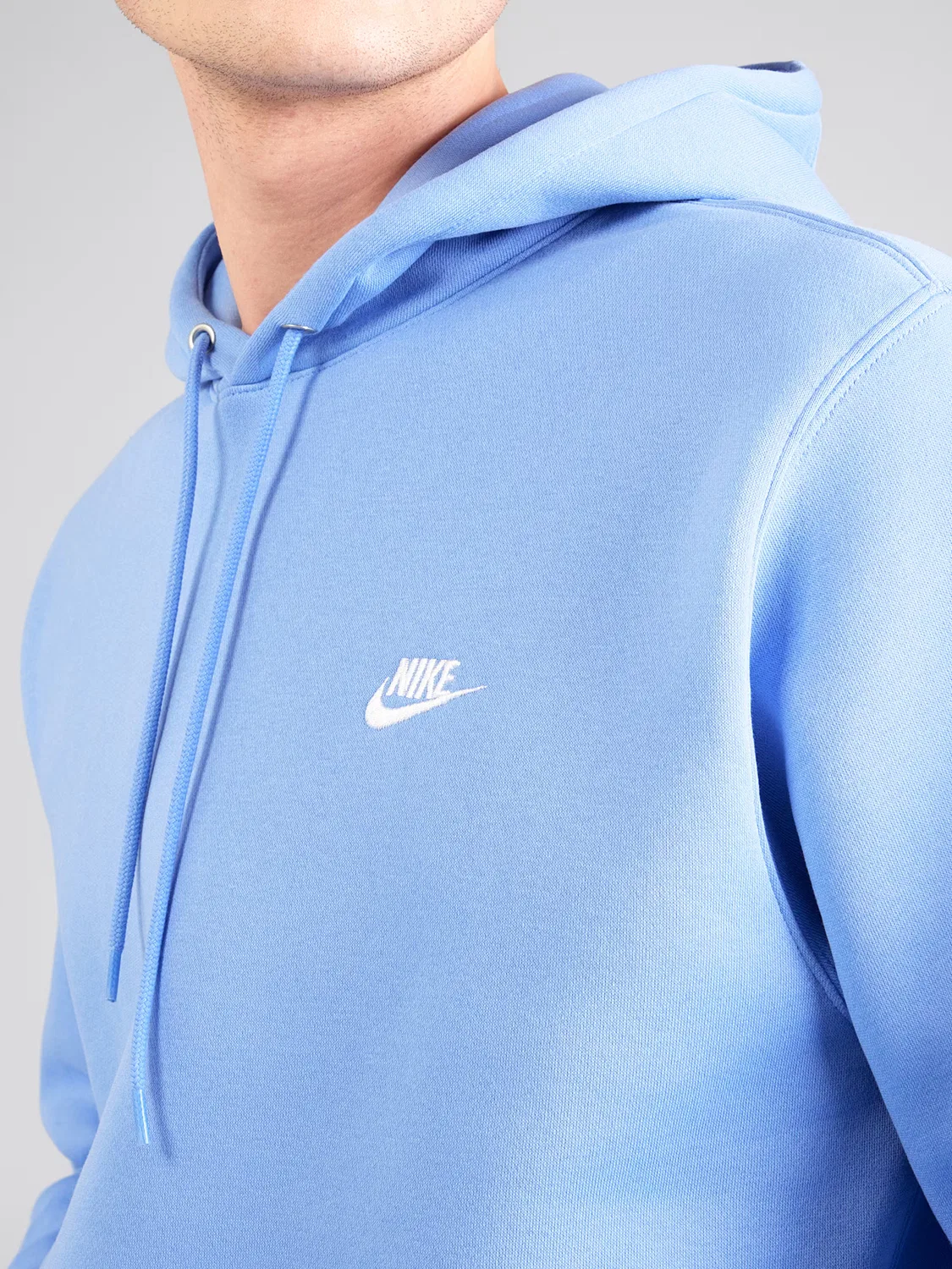 Толстовка 'CLUB' Nike Sportswear, Light Blue — фото 2