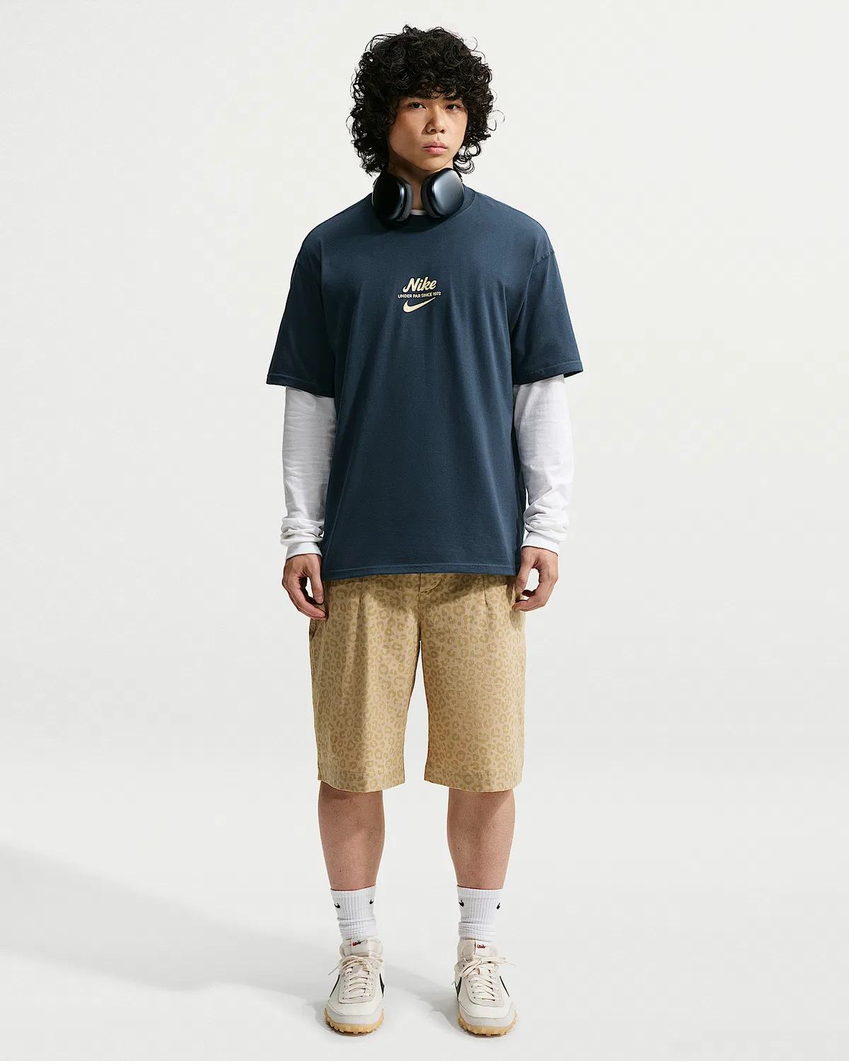 Мужская футболка Nike Sportswear, Armory Navy — фото 4