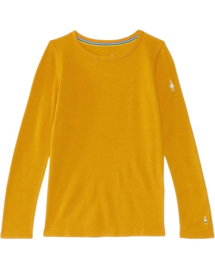 

Базовый слой Smartwool Kids Classic Thermal Merino Base Layer Crew, цвет Honey Gold