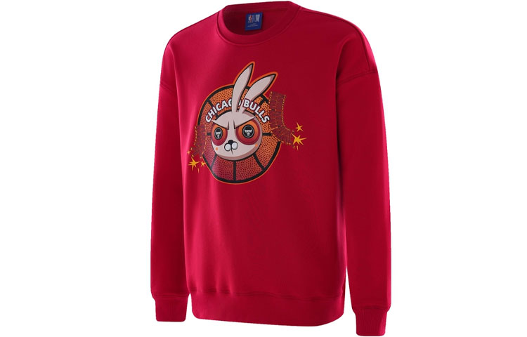 

NBA Свитшот Team унисекс Crimson