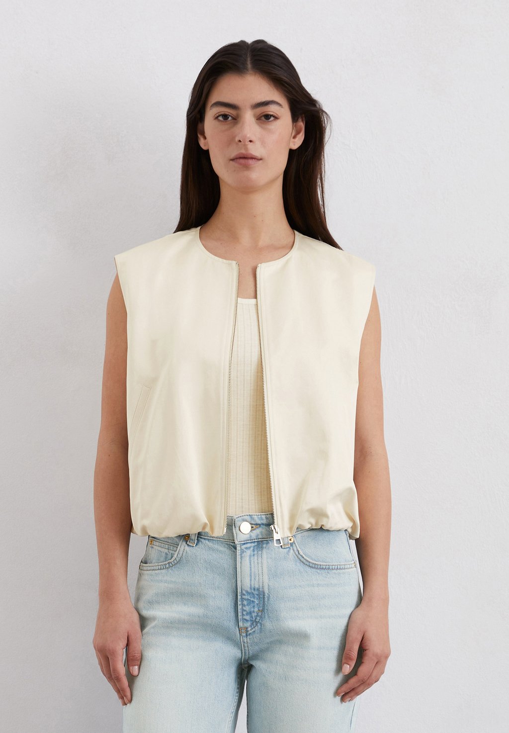 

Жилет CROPPED Marc O'Polo, белый
