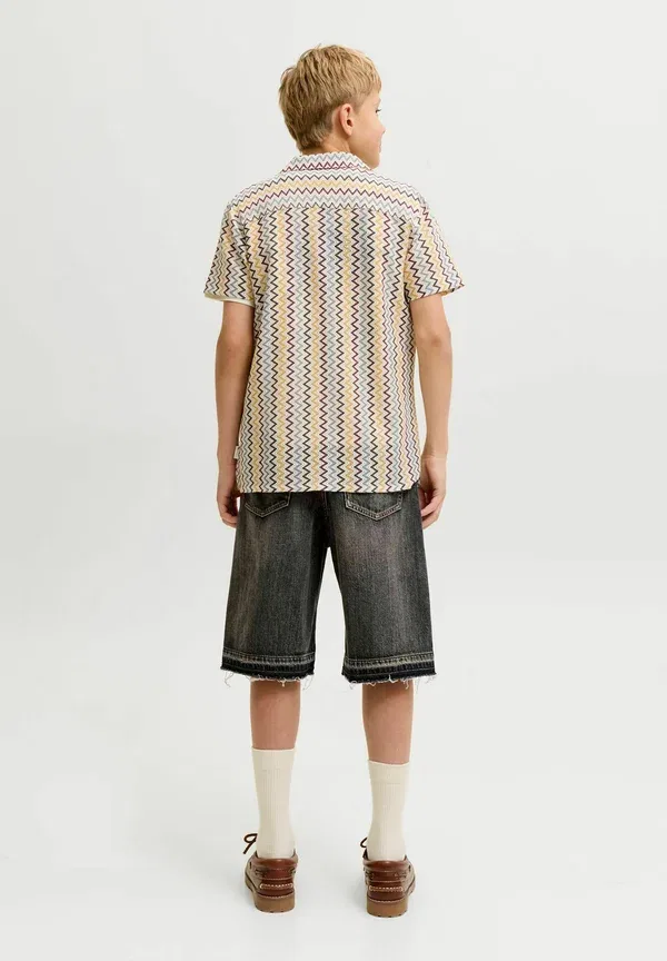 Джинсовые шорты Jack & Jones Junior, черный деним — фото 3