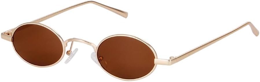 

Солнцезащитные очки UV400 для женщин и мужчин, металлическая круглая оправа, для занятий спортом на открытом воздухе, бега и езды на велосипеде, C3 серый Generic, C8 Tea