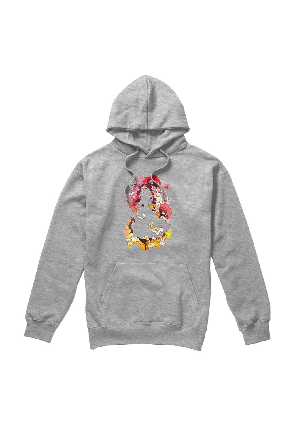 

Толстовка BEAUTY AND THE BEAST BELLE FLOWER Disney, серый