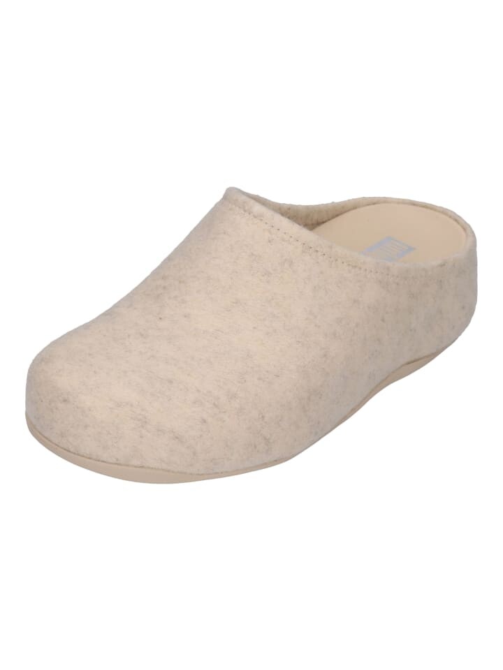 

Сабо fitflop Hausschuhe SHUV CUSHY FELT CLOG, белый