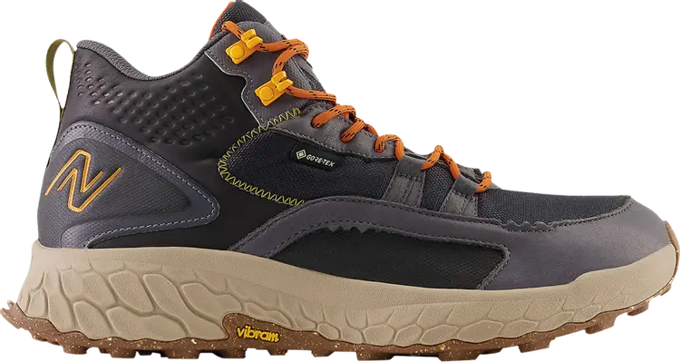 

Кроссовки Fresh Foam X Hierro Mid GORE-TEX 'Black Hot Marigold', черный, Серый;черный, Кроссовки Fresh Foam X Hierro Mid GORE-TEX 'Black Hot Marigold', черный